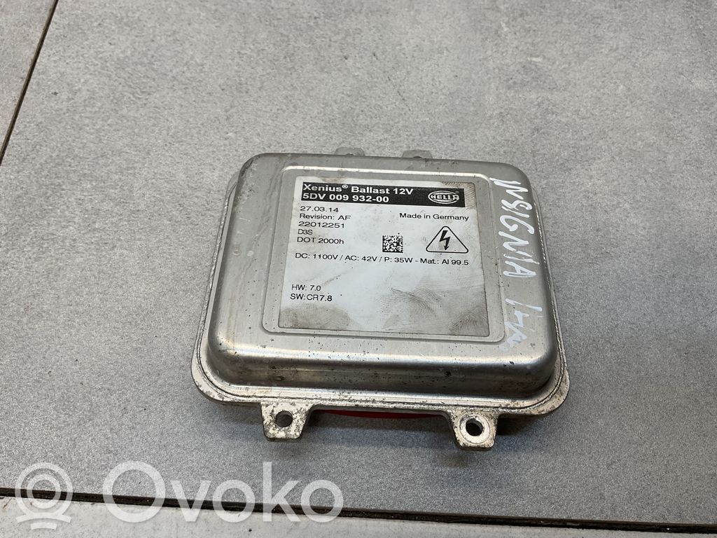 Opel Insignia A Vorschaltgerät Steuergerät Xenon Scheinwerfer 