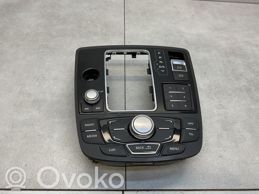 Audi A7 S7 4G Console centrale, commande de multimédia l'unité principale 