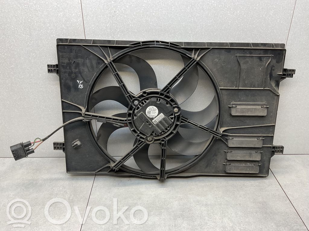 Volkswagen PASSAT B8 Elektrisks radiatoru ventilators 