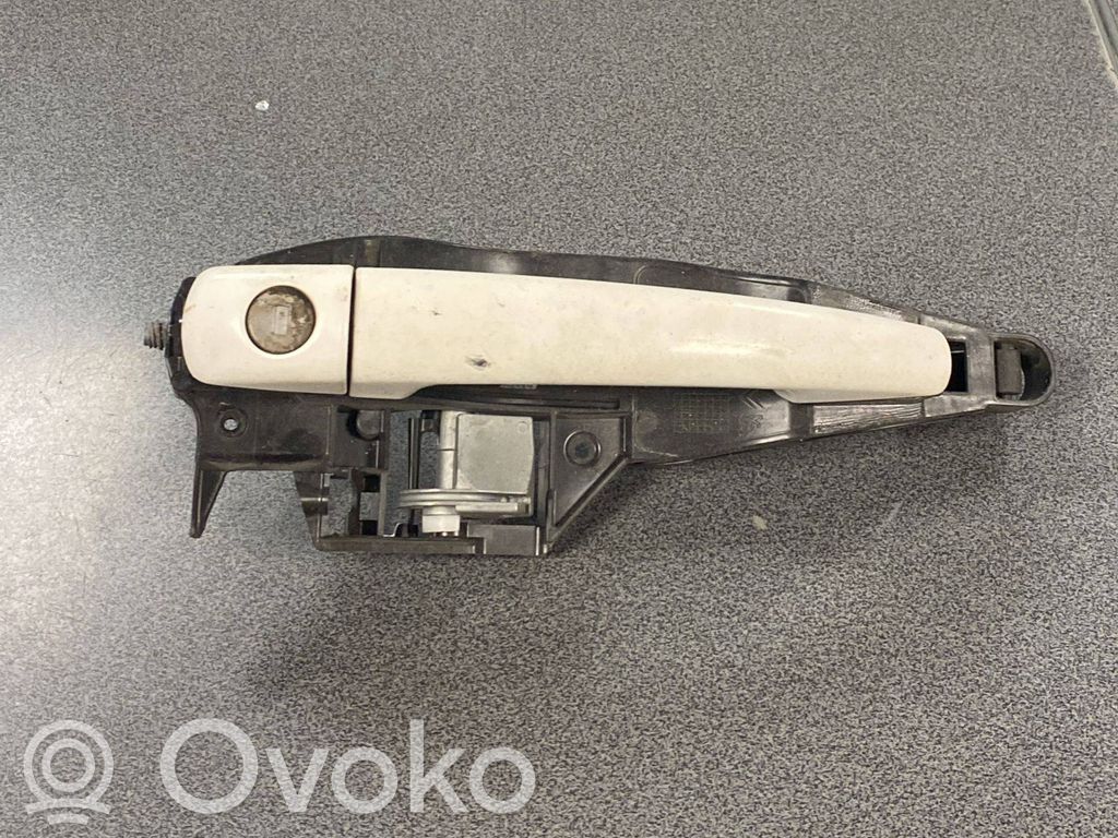 Peugeot 207 Klamka zewnętrzna drzwi tylnych 