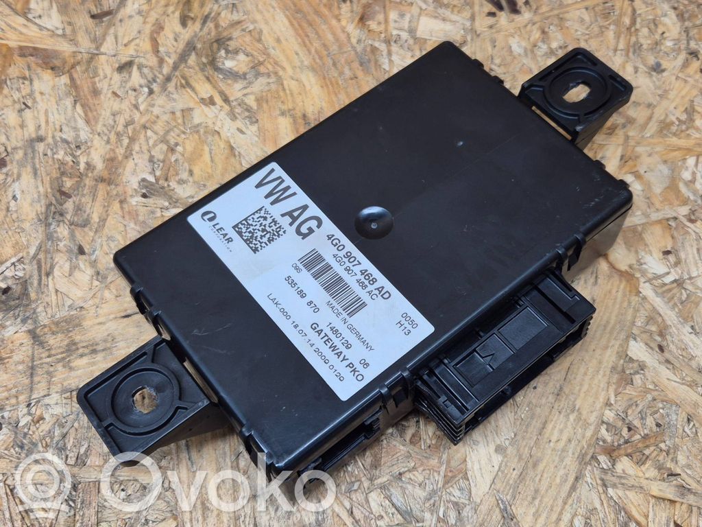 Audi A6 S6 C7 4G Moduł sterowania Gateway 