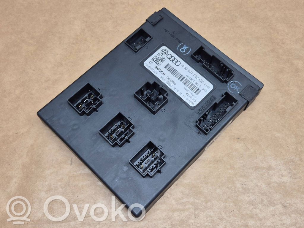 Audi A6 S6 C7 4G Komforto modulis 