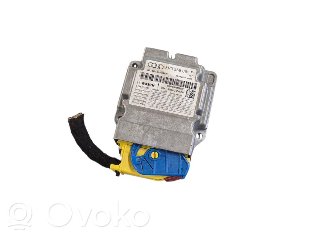 Audi A3 S3 A3 Sportback 8P Airbag control unit/module 