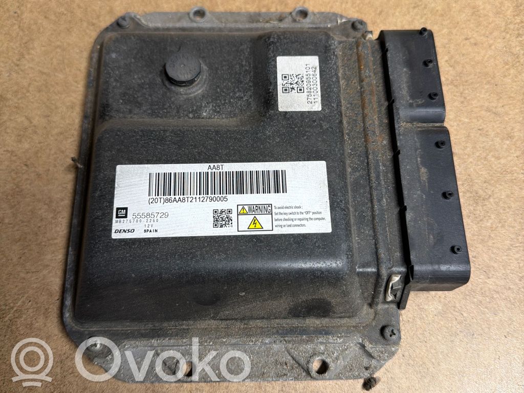 Engine control unit/module   55585729,86AA8T2112790005,MB2757002250