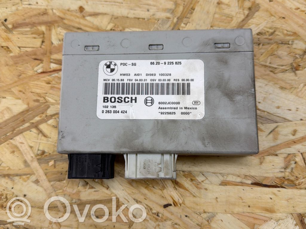 Pysäköintitutkan (PCD) ohjainlaite/moduuli   9225825,6002JC0000,0263004424
