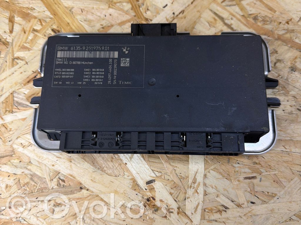 BMW 5 F10 F11 Lichtmodul Lichtsensor 