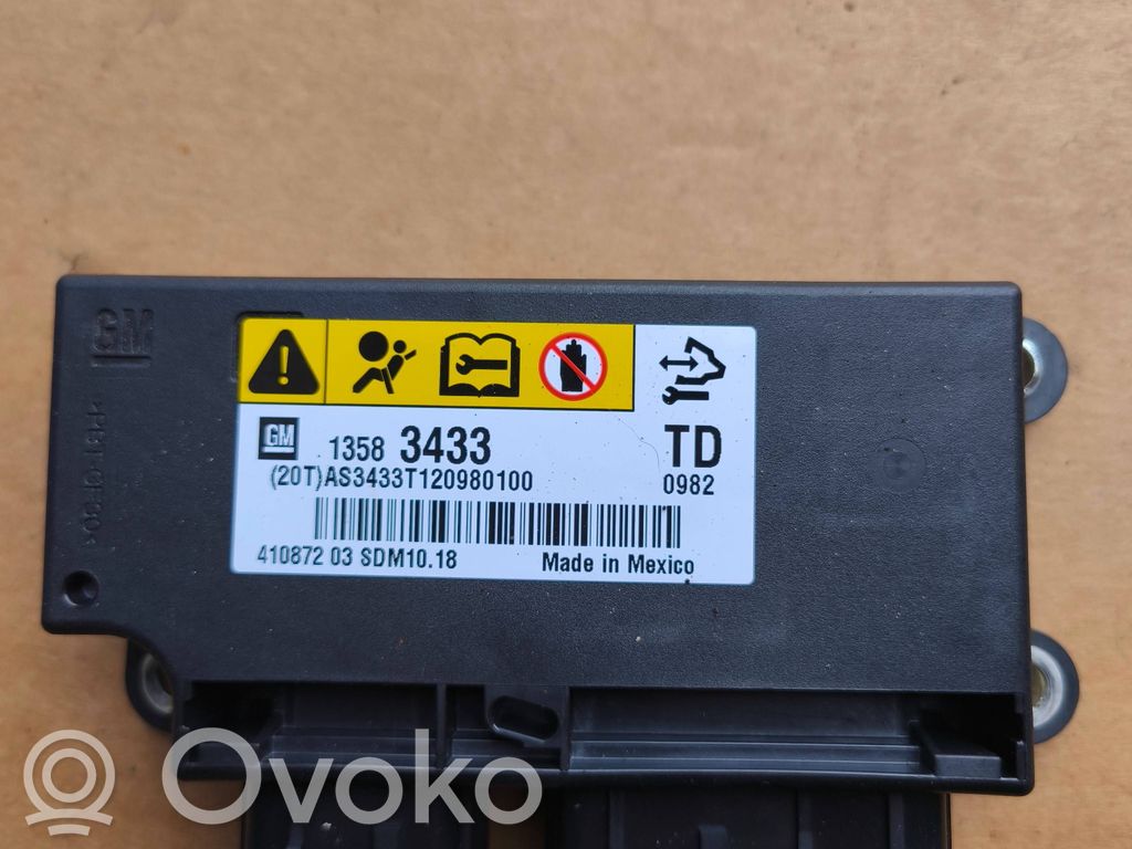 Opel Insignia A Centralina/modulo airbag 