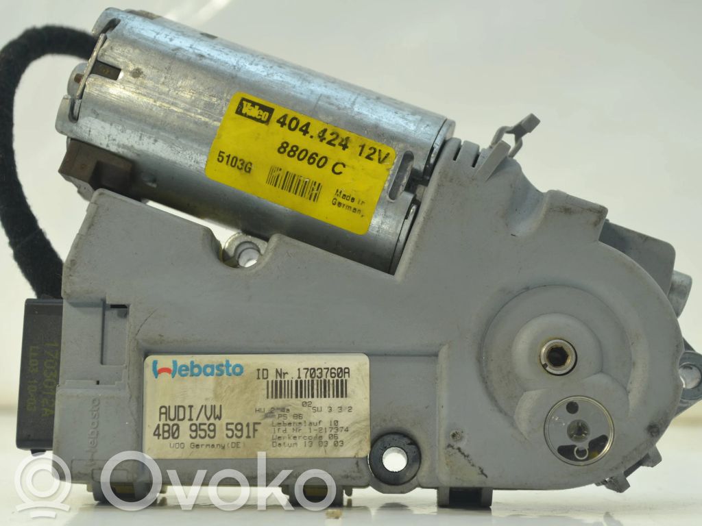 Audi A4 S4 B6 8E 8H Moottori/käyttölaite 