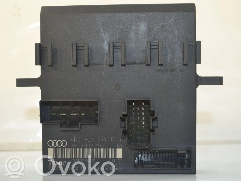 Comfort/convenience module   4E0907279C,4E0910279C,00007898B1