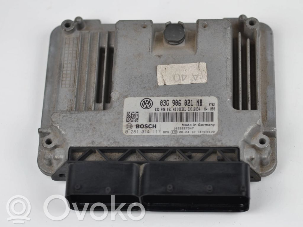 Volkswagen Golf Plus Engine control unit/module 