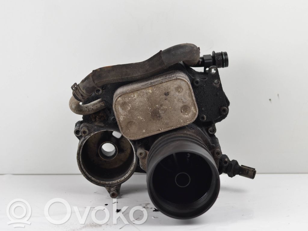 Audi A6 S6 C6 4F Oil filter mounting bracket 