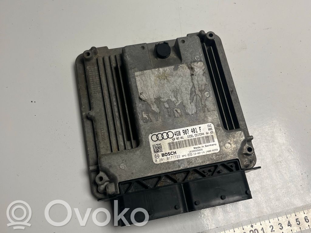 Audi A6 S6 C7 4G Sterownik / Moduł ECU 
