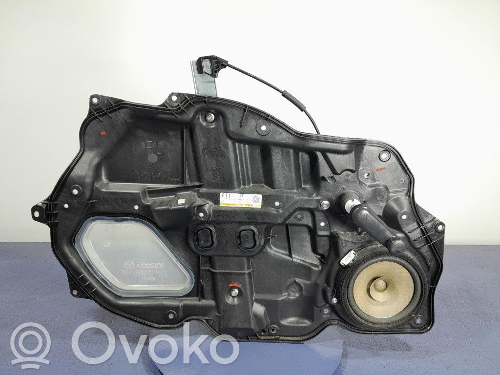 Mazda 2 Regulador de puerta delantera con motor 