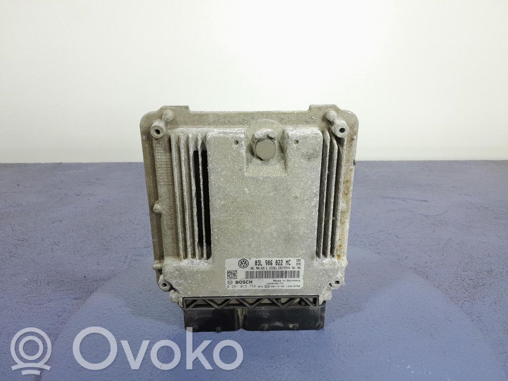 Volkswagen Golf V Engine control unit/module ECU 
