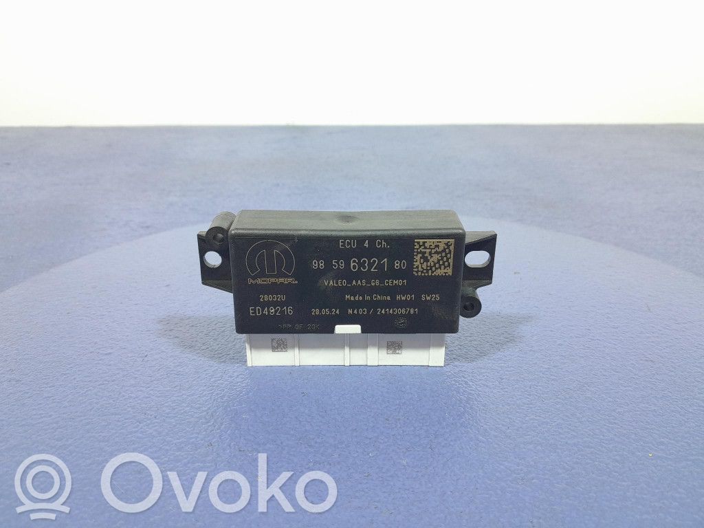 Opel Corsa F Unité de commande, module PDC aide au stationnement 