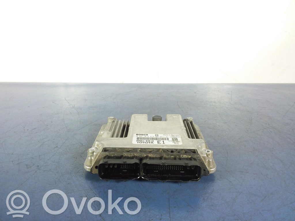 Toyota Auris 150 Unidad de control/módulo ECU del motor 