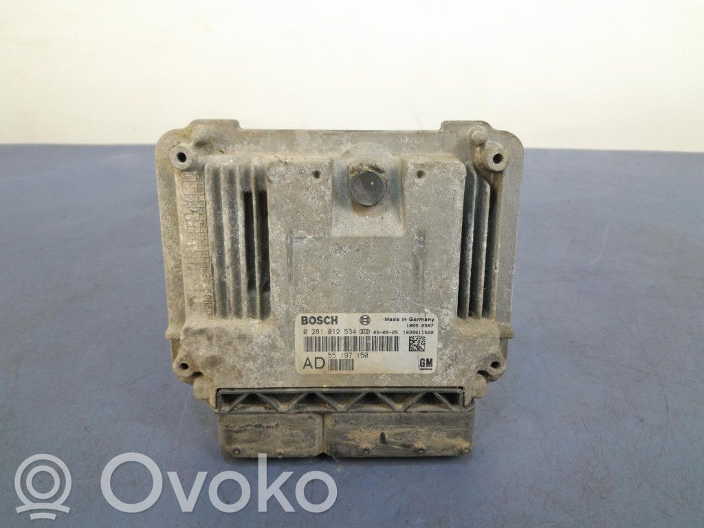 Opel Vectra C Engine control unit/module ECU 