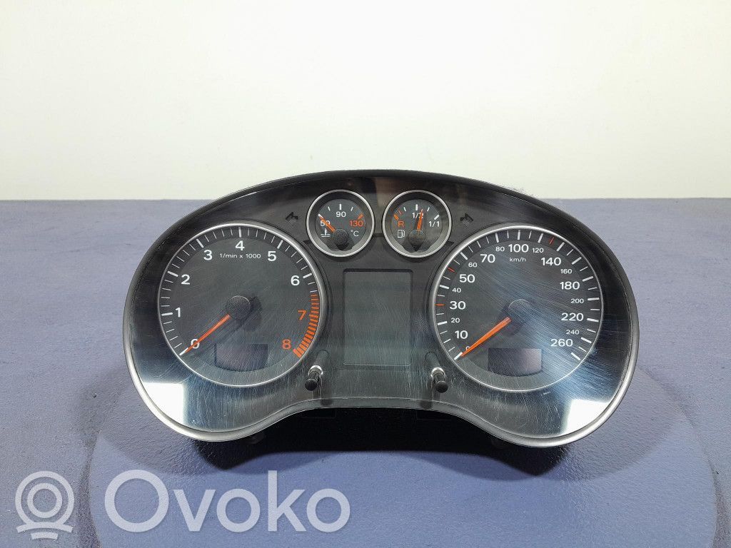 Audi A3 S3 A3 Sportback 8P Speedometer (instrument cluster) 