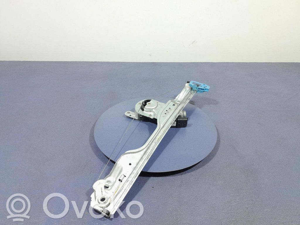 Front door window regulator with motor