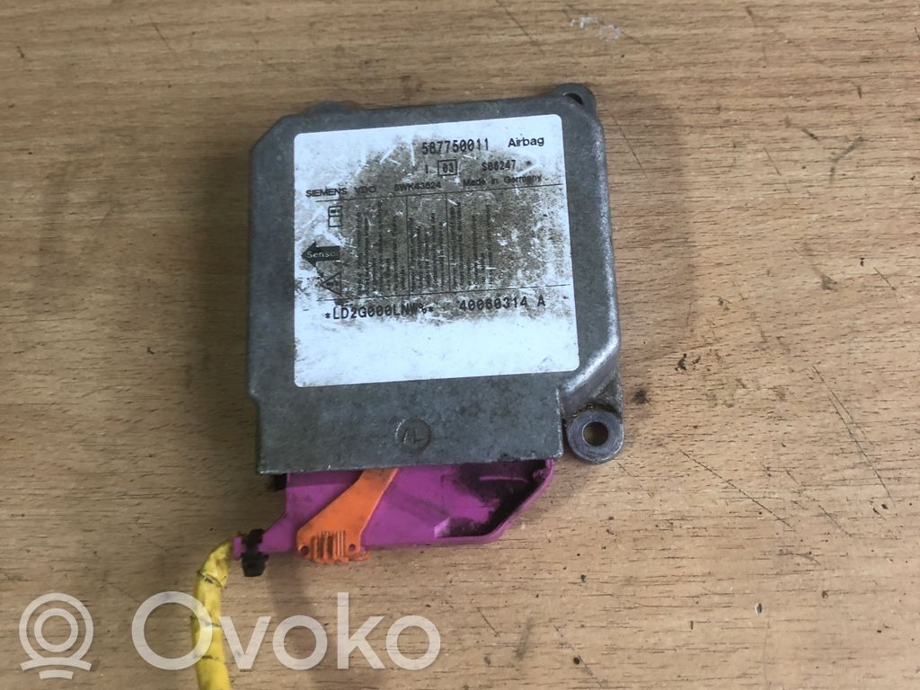 LDV Maxus Airbag control unit/module 