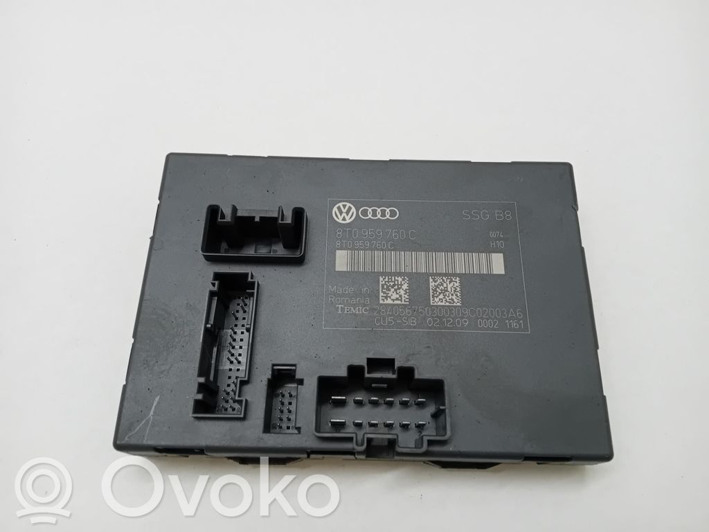 Module de commande de siège   8T0959760C,8T0959760C,8T0959760C