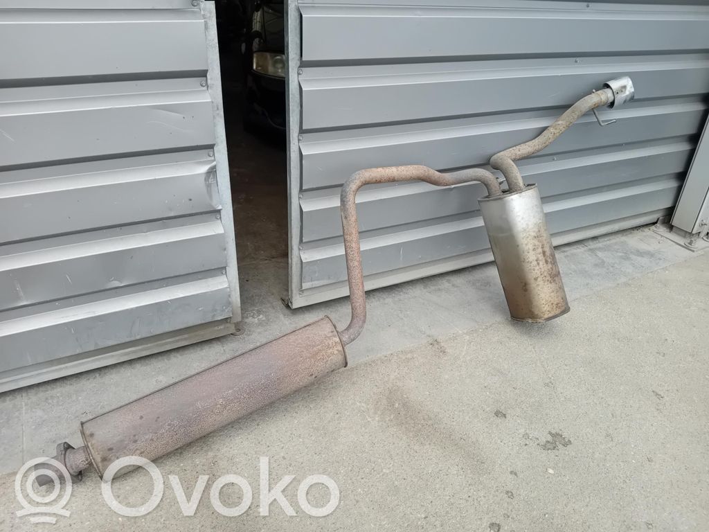 Opel Astra J Silenciador del tubo de escape trasero 