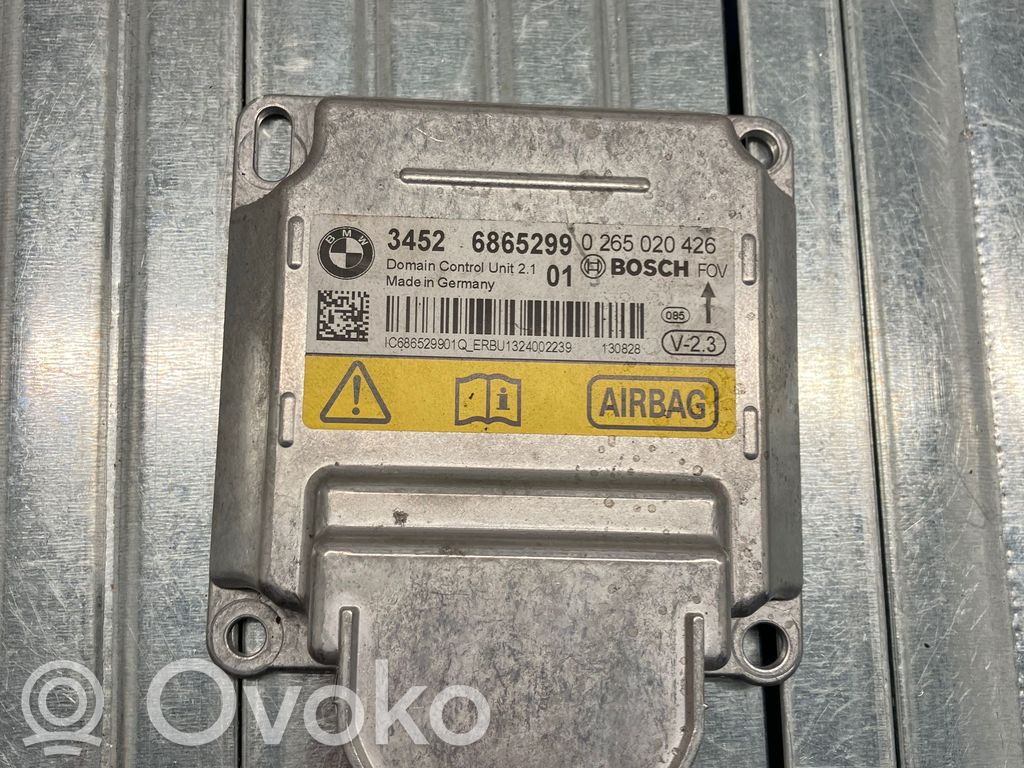 Sterownik / Moduł Airbag   6865299,0265020420
