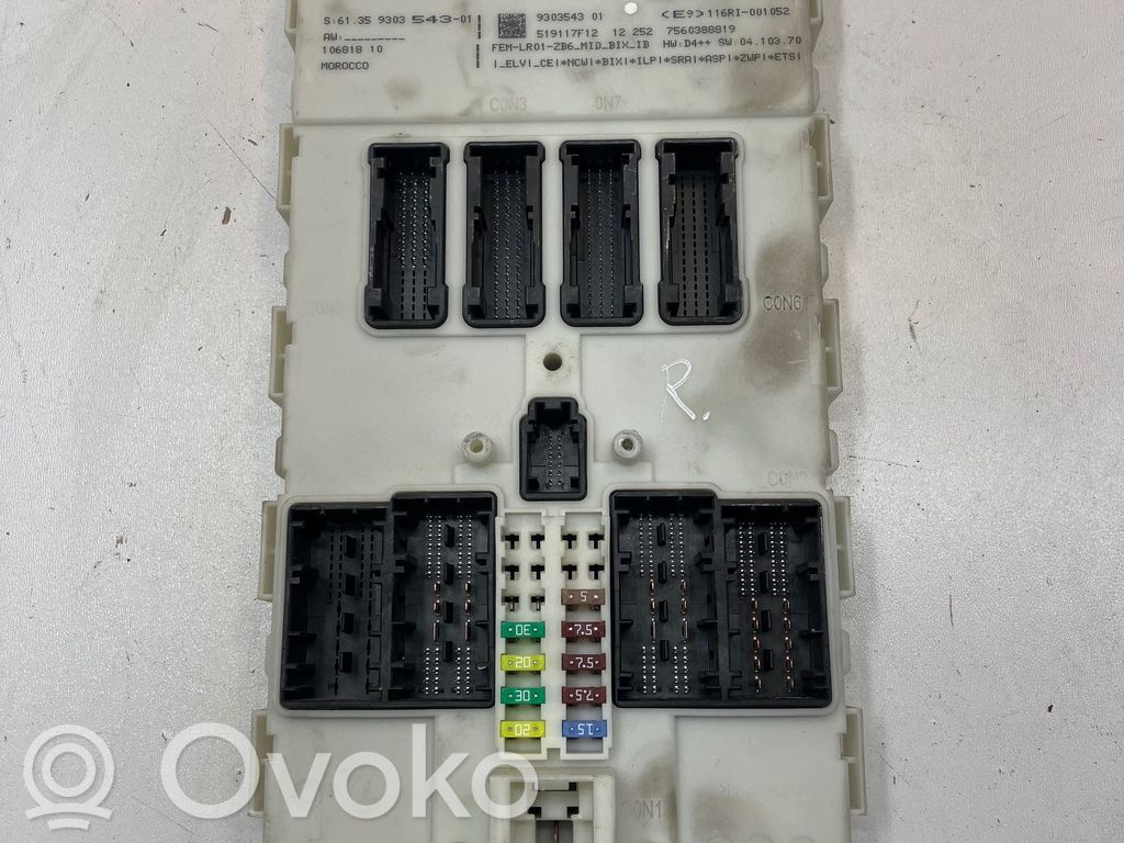 BMW 3 F30 F35 F31 Moduł / Sterownik komfortu 