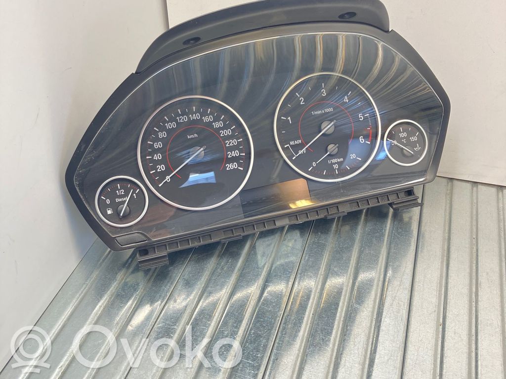 BMW 3 F30 F35 F31 Speedometer (instrument cluster) 