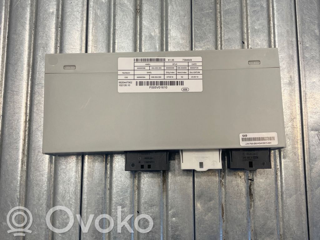 BMW X4 F26 Sterownik / Moduł elektrycznej klapy tylnej / bagażnika 
