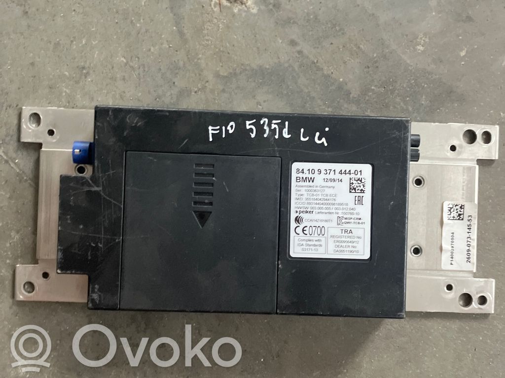 BMW 5 F10 F11 Moduł / Sterownik Bluetooth 