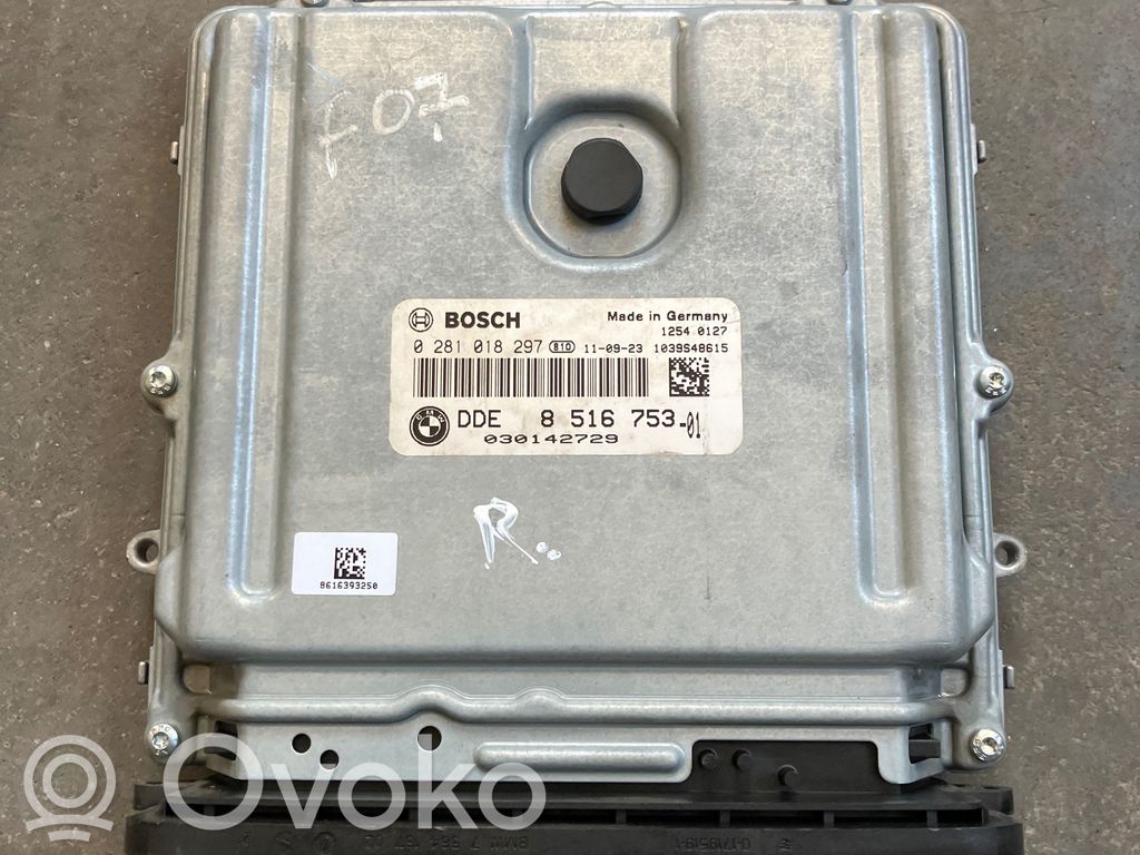 BMW 5 GT F07 Engine control unit/module 