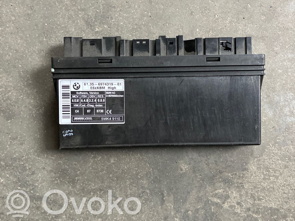 BMW 5 E60 E61 Komforto modulis 