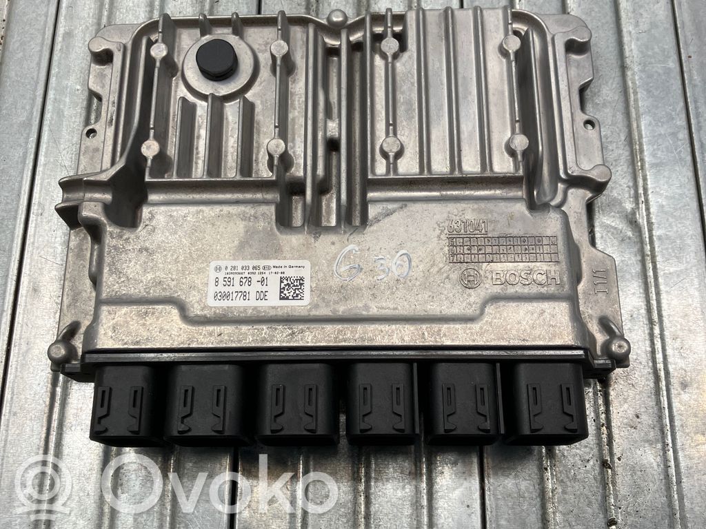 BMW 5 G30 G31 G38 Engine control unit/module 