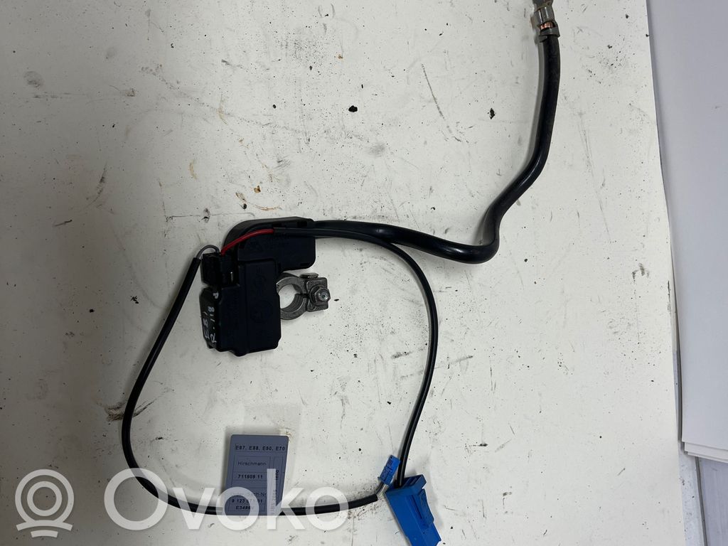 BMW 1 E81 E87 Cavo negativo messa a terra (batteria) 