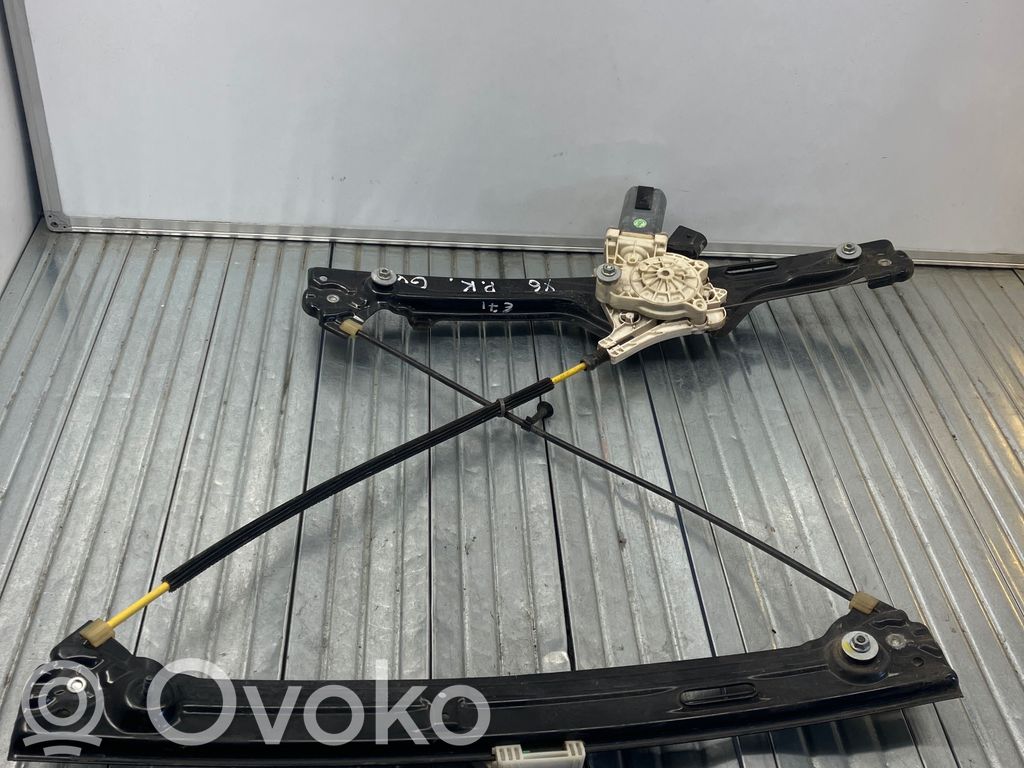 BMW X6 E71 Regulador de puerta trasera con motor 