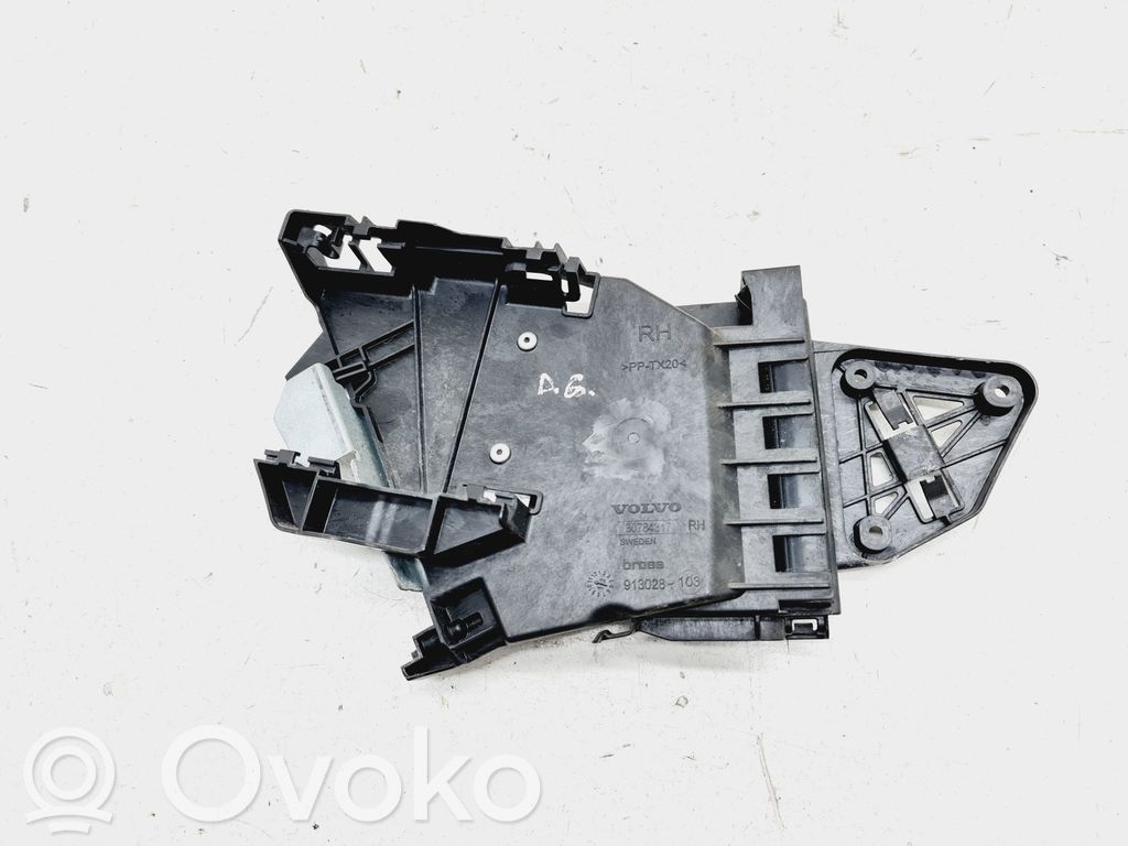 Volvo S60 Klamka/wspornik zewnętrzny drzwi tylnych 
