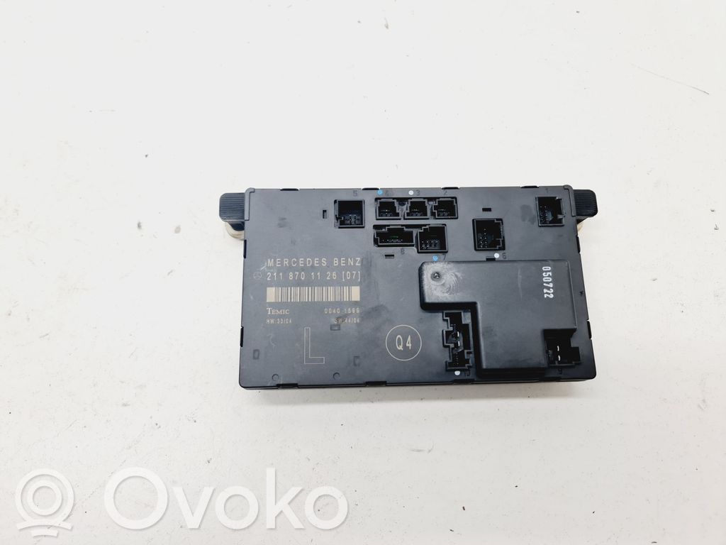 Mercedes-Benz E W211 Door control unit/module 