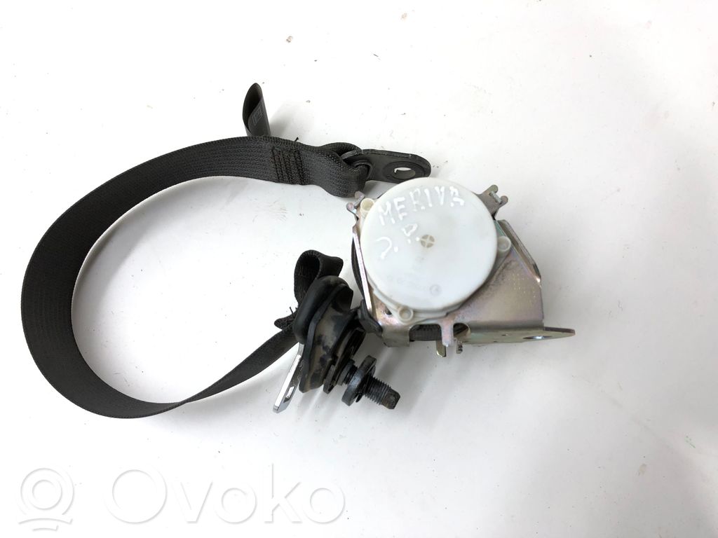 Opel Meriva B Cinturón delantero 