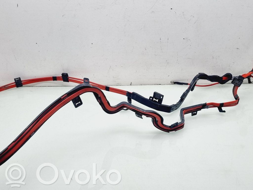 BMW 3 F30 F35 F31 Plus / Klema / Przewód akumulatora 