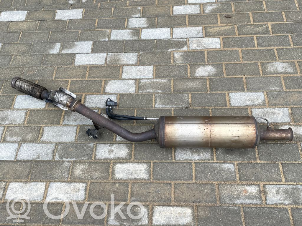 Toyota Proace Catalyst/FAP/DPF particulate filter 