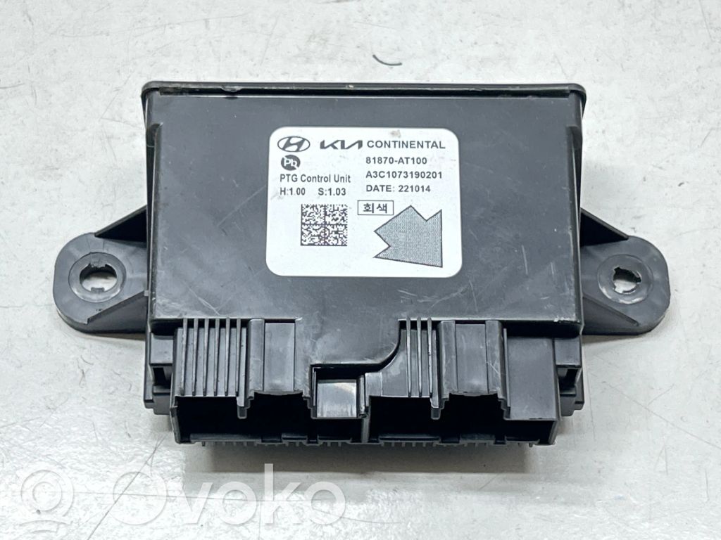 KIA Niro Tailgate/trunk control unit/module 