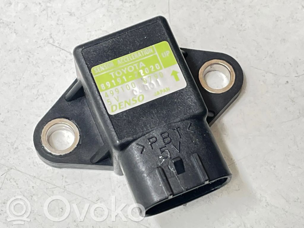 Toyota Land Cruiser (J150) ESP acceleration yaw rate sensor 
