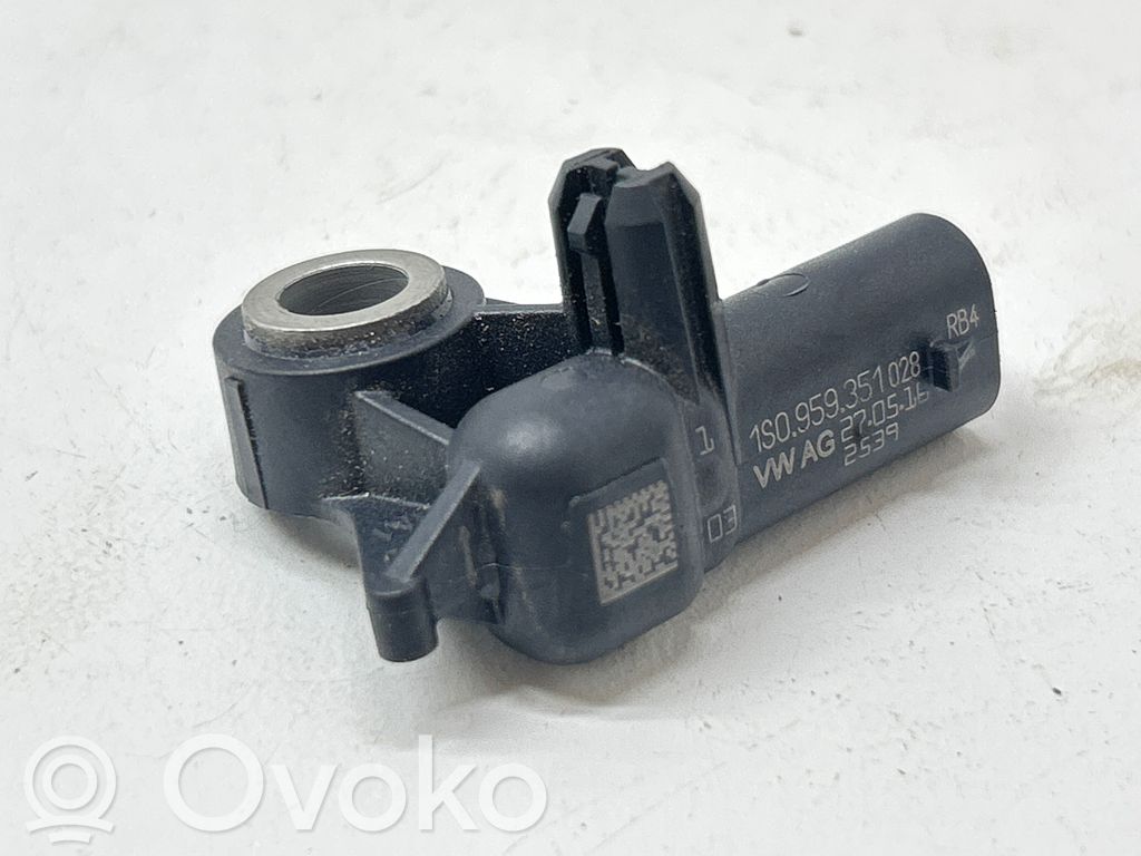 Porsche Cayenne (92A) Airbag deployment crash/impact sensor 