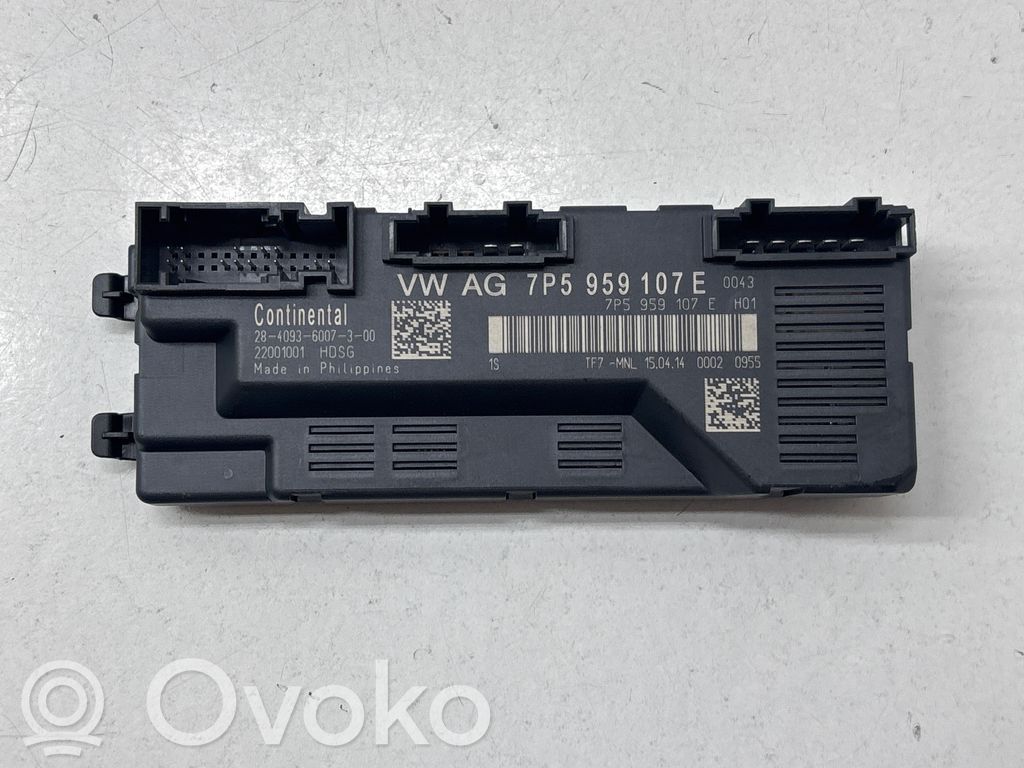 Porsche Macan (95B) Tailgate/trunk control unit/module 