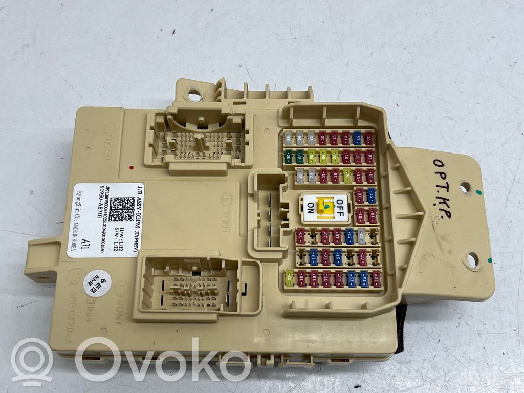 KIA Optima Módulo de fusible 