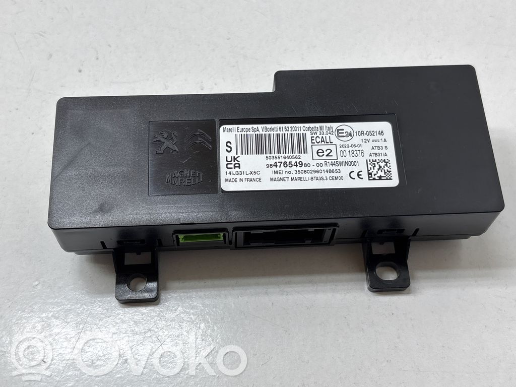 Peugeot 5008 II Bluetooth control unit module 