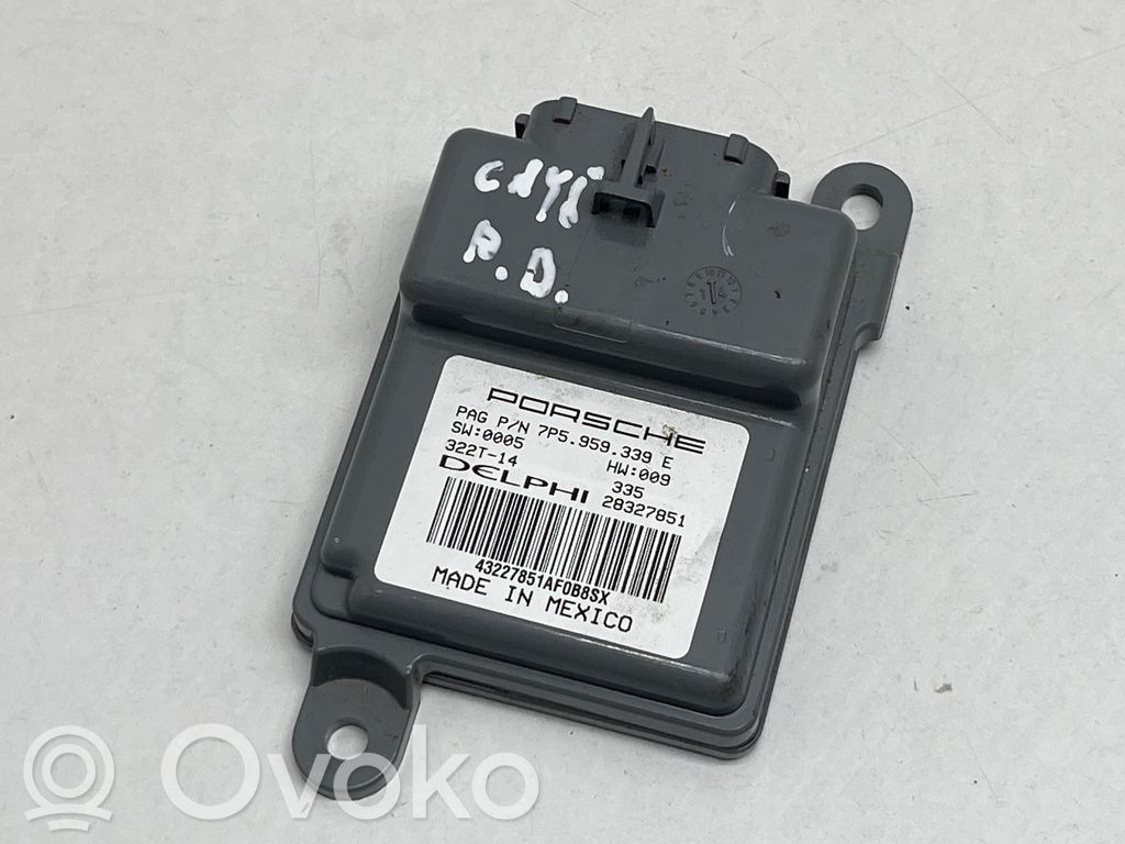 Porsche Cayenne (92A) Module de commande de siège 