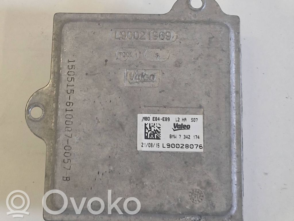 BMW X1 E84 Headlight ballast module Xenon 