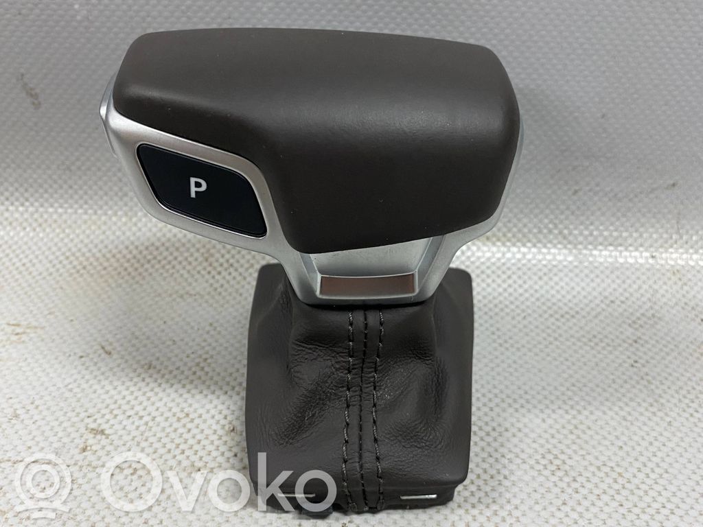 Audi Q7 4M Gear lever shifter trim leather/knob 